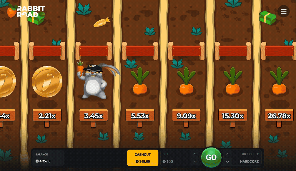 Rabbit Road Game Animation